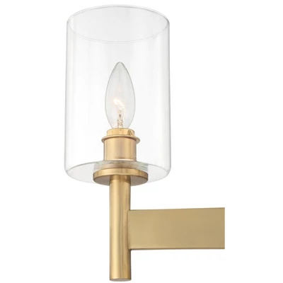 Possini Euro Design Lantico Gold Pendant Chandelier 24 1/2" Wide Modern Clear Glass 5-Light Fixture For Dining Room House Foyer Kitchen Island Bedroom 4 Possini Euro Design Lantico Gold Pendant Chandelier 24 1/2" Wide Modern Clear Glass 5-Light Fixture For Dining Room House Foyer Kitchen Island Bedroom - Image 2