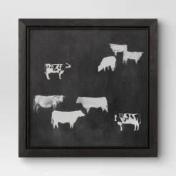 (Set Of 2) 12" X 12" Cow Collection II Framed Wall Canvases - Threshold™ 9 (Set Of 2) 12" X 12" Cow Collection II Framed Wall Canvases - Threshold™ -Lamps and Lighting Store GUEST eba1d89c 78cc 4c5b 8c67 3a03cc2b6c22