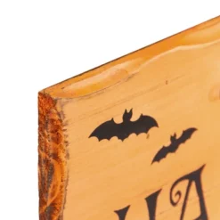 Northlight 24" Wooden 'Happy Halloween' Wall Sign With Bats -Lamps and Lighting Store GUEST ebd06d6b 3e0d 4735 aba8 721b93272dae