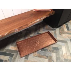 Stars Multi-Purpose Copper Finish Boot Tray For Boots - Good Directions -Lamps and Lighting Store GUEST edab23e4 492f 4130 86d9 865802b033a0