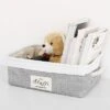 Unique Bargains Square Cotton Linen Fabric Towel Basket Decorative Storage Bins 1 Pc 1 Unique Bargains Square Cotton Linen Fabric Towel Basket Decorative Storage Bins 1 Pc -Lamps and Lighting Store GUEST f1438cfb 6d1f 455b bebb daba48416b56