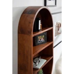 16" X 28" Hutton Wood Capsule Decorative Wall Shelf Walnut Brown - Kate & Laurel All Things Decor 11 16" X 28" Hutton Wood Capsule Decorative Wall Shelf Walnut Brown - Kate & Laurel All Things Decor -Lamps and Lighting Store GUEST f4b82ad4 cec6 439a ae8e 6c5086c5f9be