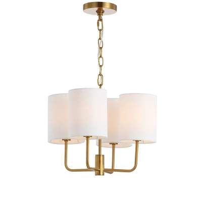 Elias Chandelier Brass/Gold - Safavieh 5 Elias Chandelier Brass/Gold - Safavieh - Image 3