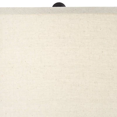 Regency Hill Traditional Table Lamps 25" High Set Of 2 With Hotel Style USB Charging Port LED Bronze Oatmeal Shade Touch On Off Living Room Bedroom 8 Regency Hill Traditional Table Lamps 25" High Set Of 2 With Hotel Style USB Charging Port LED Bronze Oatmeal Shade Touch On Off Living Room Bedroom - Image 6