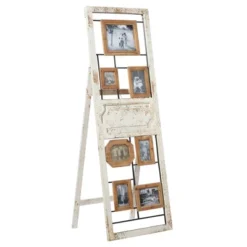 Wood 6 Slot Wall Photo Frame With Floor Stand Brown - Olivia & May -Lamps and Lighting Store GUEST f634fa3f 96be 44c8 a20c bcc2e7134bd0