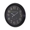 25" Round Iron Wall Clock Black - Yosemite Home Decor -Lamps and Lighting Store GUEST f6e03090 c6d9 42d9 b14b 37f1bb3f52cf
