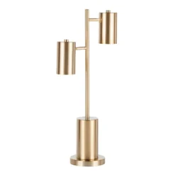 Cannes Contemporary/Glam Table Lamp With Metal Shade White (Includes LED Light Bulb) - LumiSource 19 Cannes Contemporary/Glam Table Lamp With Metal Shade White (Includes LED Light Bulb) - LumiSource -Lamps and Lighting Store GUEST f7538fa0 4ae3 462f afff 4f4e76561107