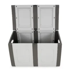 Homeplast Regular 52.83 Gallon Capacity Indoor Outdoor Heavy Duty Deck Box Storage Trunk For Pillows, Patio Cushions, & Firewood, Gray/Anthracite 9 Homeplast Regular 52.83 Gallon Capacity Indoor Outdoor Heavy Duty Deck Box Storage Trunk For Pillows, Patio Cushions, & Firewood, Gray/Anthracite -Lamps and Lighting Store GUEST f96662a9 da6a 41be 980d b199128d9d27