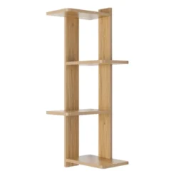 33" X 11.8" Alvar Corner 4 Tier Floating Ledge Column Wall Shelf - Danya B. -Lamps and Lighting Store GUEST fa2172cc 6d91 47ff 9b89 a05708f99abe