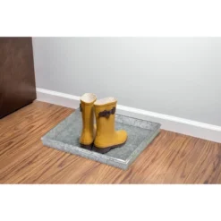 20" Galvanized Steel Classic Boot Tray - Good Directions -Lamps and Lighting Store GUEST fc6c55f2 a9f9 4534 9162 ed002cb2b74d