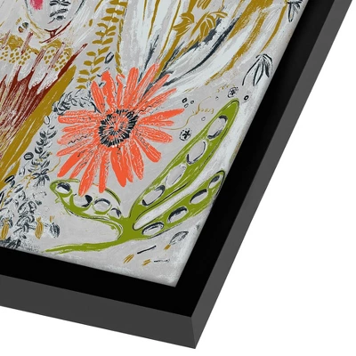 Americanflat 2 Piece 16x20 Wrapped Canvas Set - Tropical Blooms By PI Creative Art - Botanical Wall Art 4 Americanflat 2 Piece 16x20 Wrapped Canvas Set - Tropical Blooms By PI Creative Art - Botanical Wall Art - Image 2