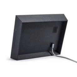 9.7" Mason Luxe Pebble Digital Photo Frame Black - Aura Home -Lamps and Lighting Store GUEST fd4712ca 1493 45c2 a760 7f6ba60fc8f1