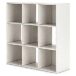 35.43" Aprilyn Nine Cube Organizer White - Signature Design By Ashley -Lamps and Lighting Store GUEST fe0d8674 fca6 4f70 a953 1e9d2dbe7ab2