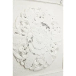 Vintage Fiberglass Floral Wall Decor Set Of 4 White - Olivia & May 19 Vintage Fiberglass Floral Wall Decor Set Of 4 White - Olivia & May -Lamps and Lighting Store GUEST fe7223ec 0288 43f8 9790 0d52281bde9e