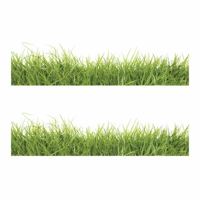 Grass Giant Peel And Stick Giant Wall Decal Green - RoomMates 3 Grass Giant Peel And Stick Giant Wall Decal Green - RoomMates