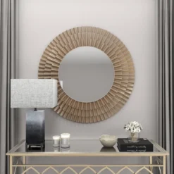 Wood Starburst Wall Mirror Silver - Olivia & May -Lamps and Lighting Store GUEST ff6861a5 b8a8 49ff ab8a c73f1388063b