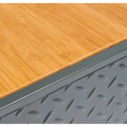 Badger Basket Metal And Bamboo MultiBin Storage Cubby Charcoal/Natural -Lamps and Lighting Store GUEST ff7d546e f75c 4c35 bf94 7b0baf52d506